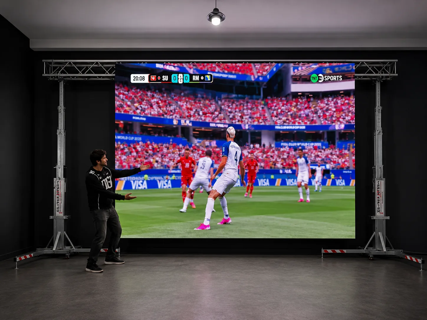 Trabajos realizados con pantallas LED