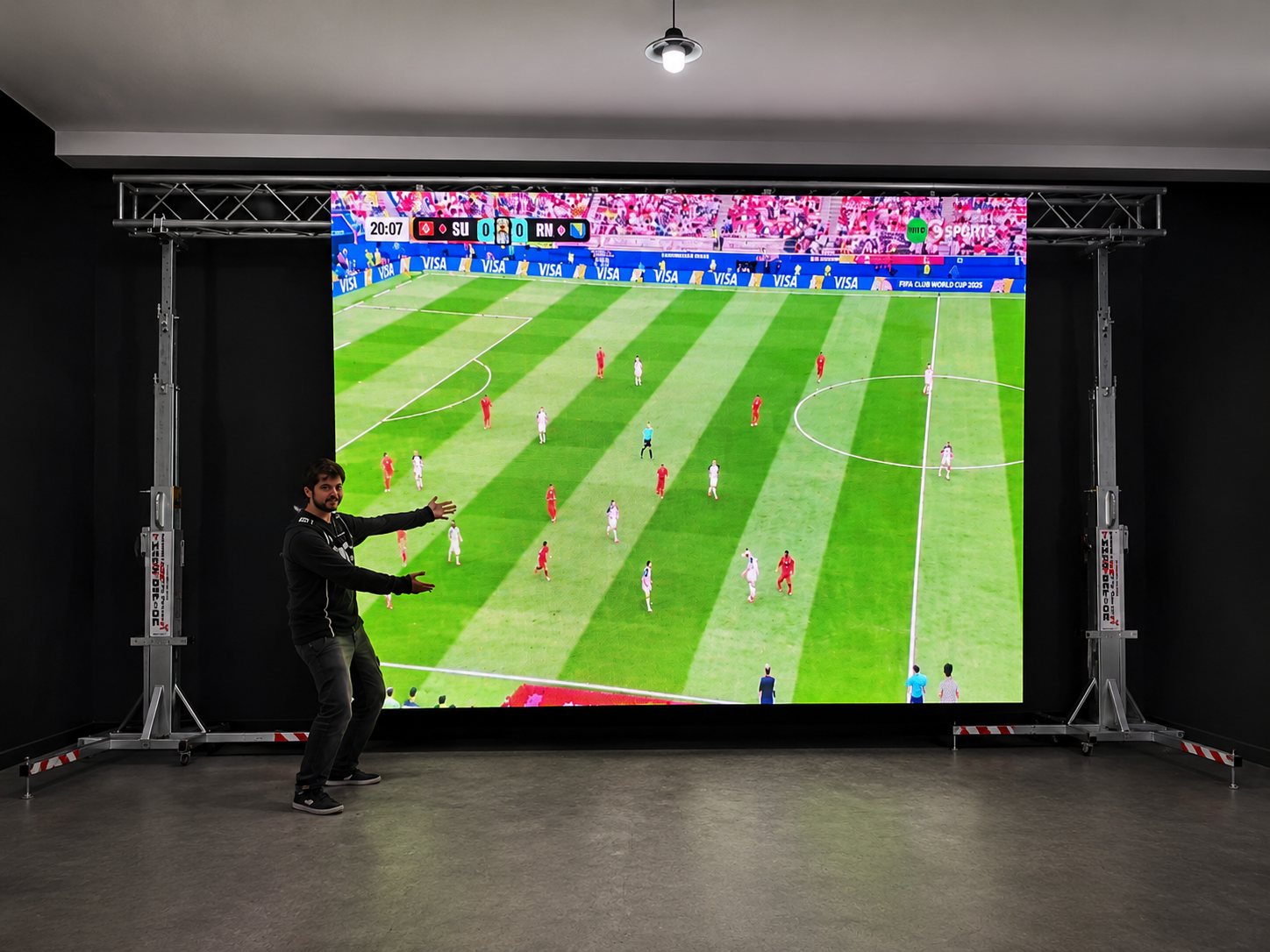 Pantalla LED gigante para eventos en Rosario